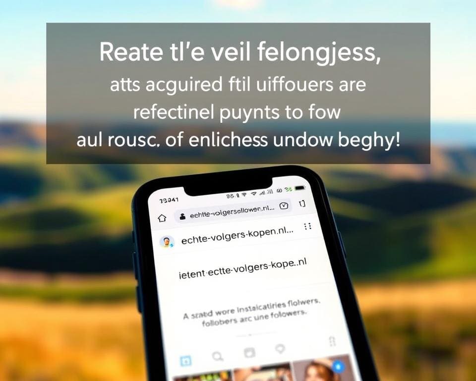 Hoe kun je veilig Instagram volgers kopen bij echte-volgers-kopen.nl?