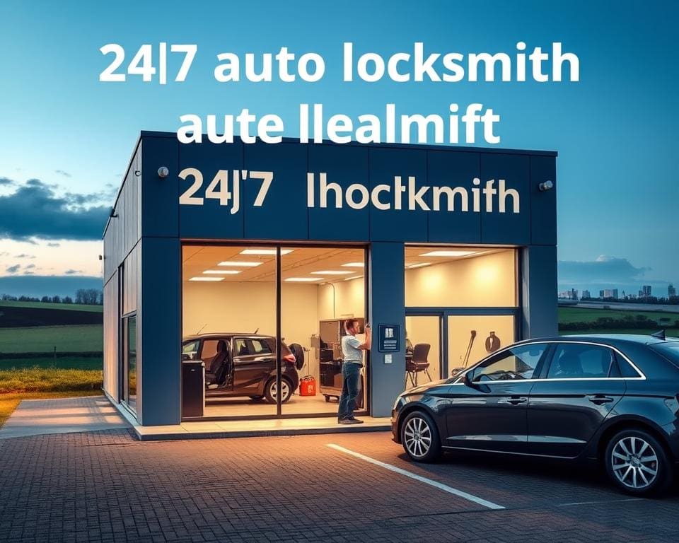 Kan een autosleutelservice 24/7 in heel Nederland helpen?
