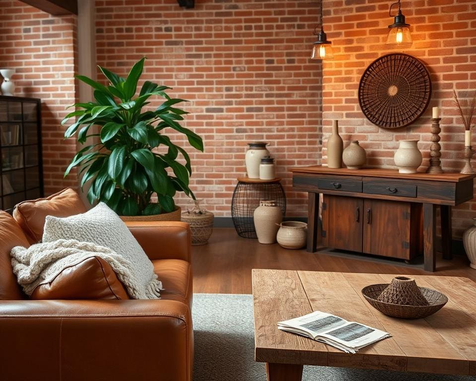 Warme accenten in huis
