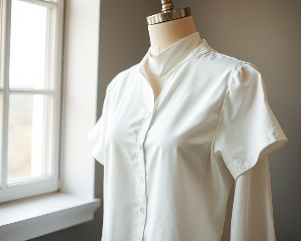 Wat maakt een witte blouse een blijvertje?