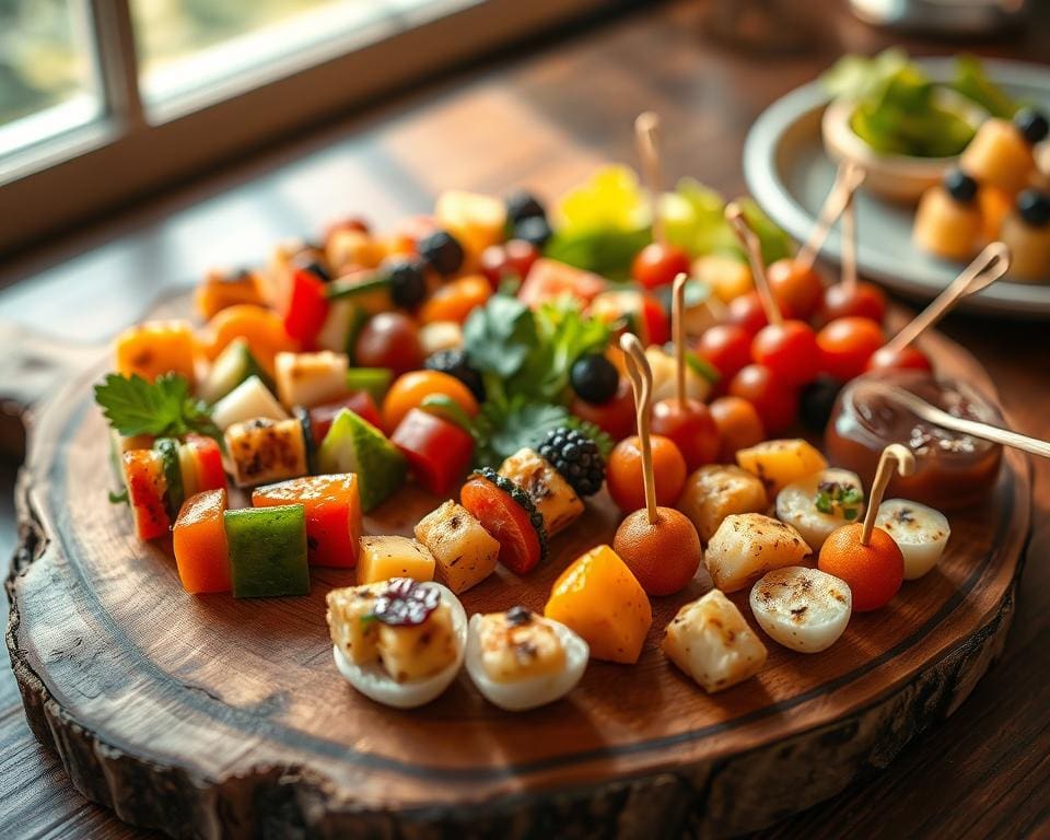 Wat zijn gezonde bites voor feestjes?