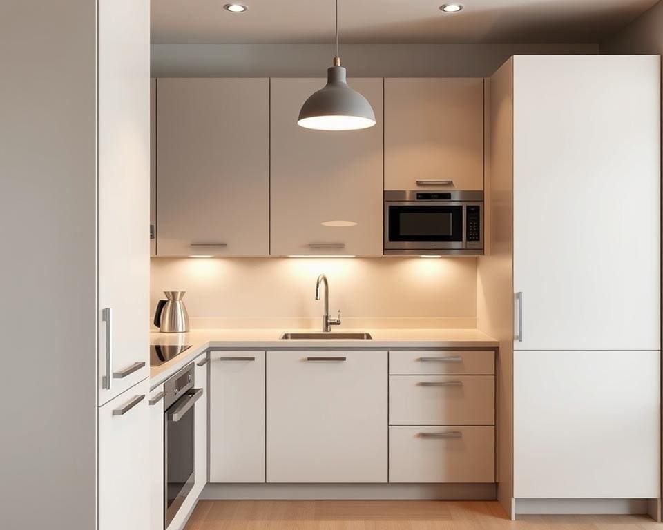 Wat zijn handige meubelstukken voor een kleine keuken?