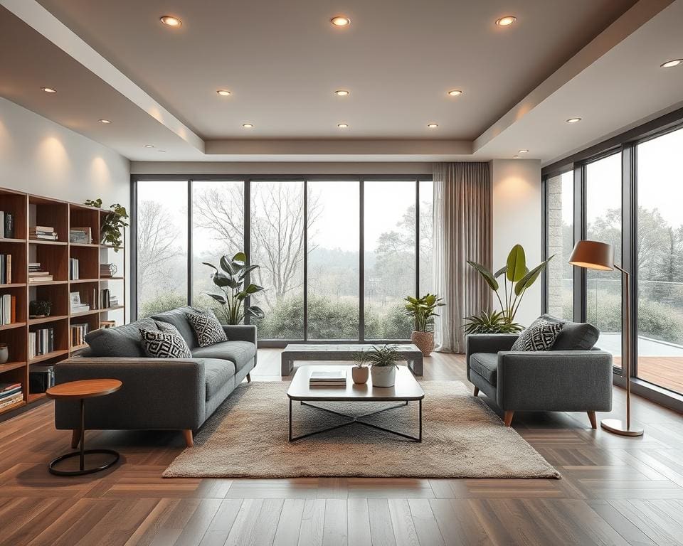 sfeervol modern interieur