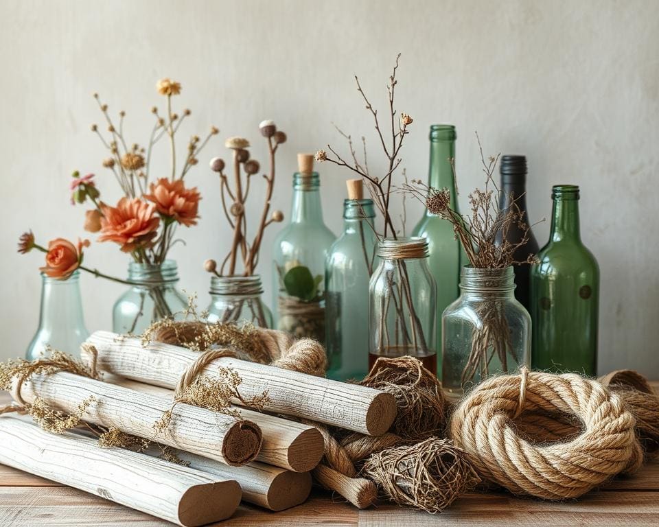 Hoe gebruik je reststoffen als decoratie?