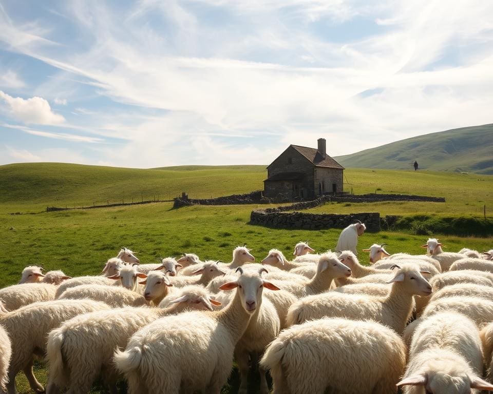 Hoe wordt mohair geproduceerd?