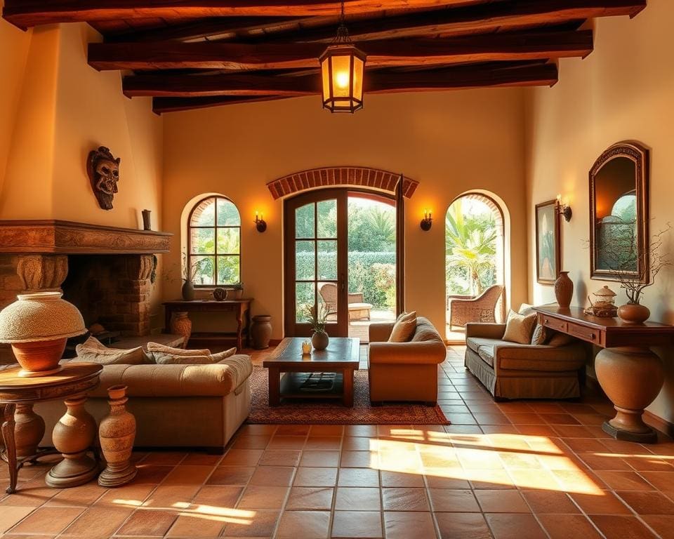 Inrichting vakantiehuis Spanje