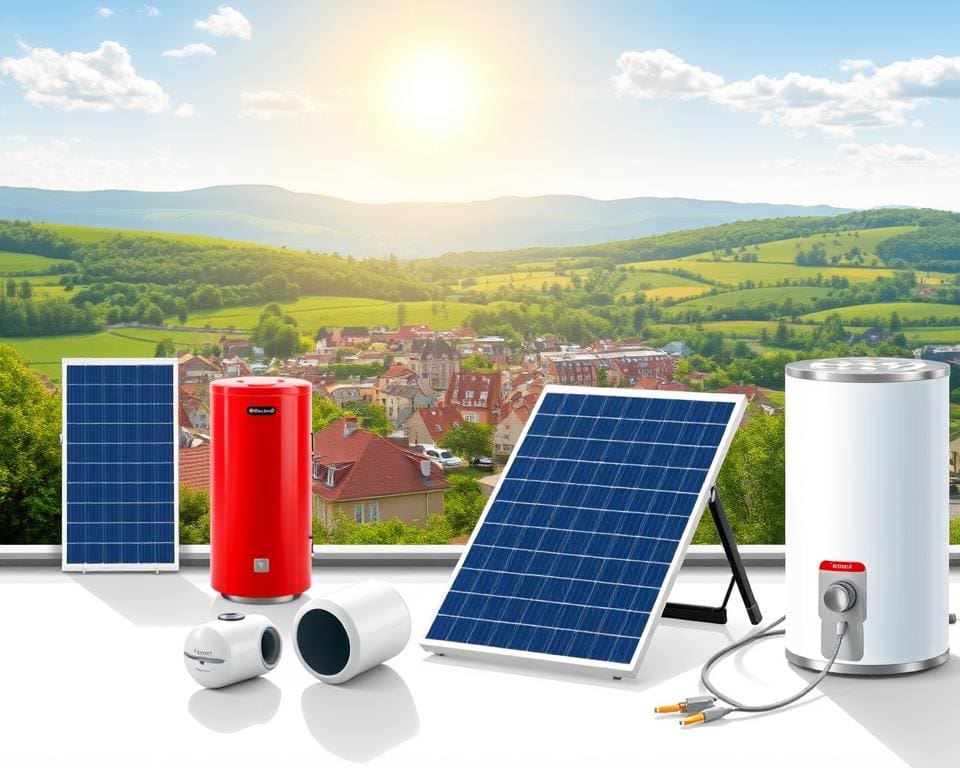 Soorten premies voor zonneboilers