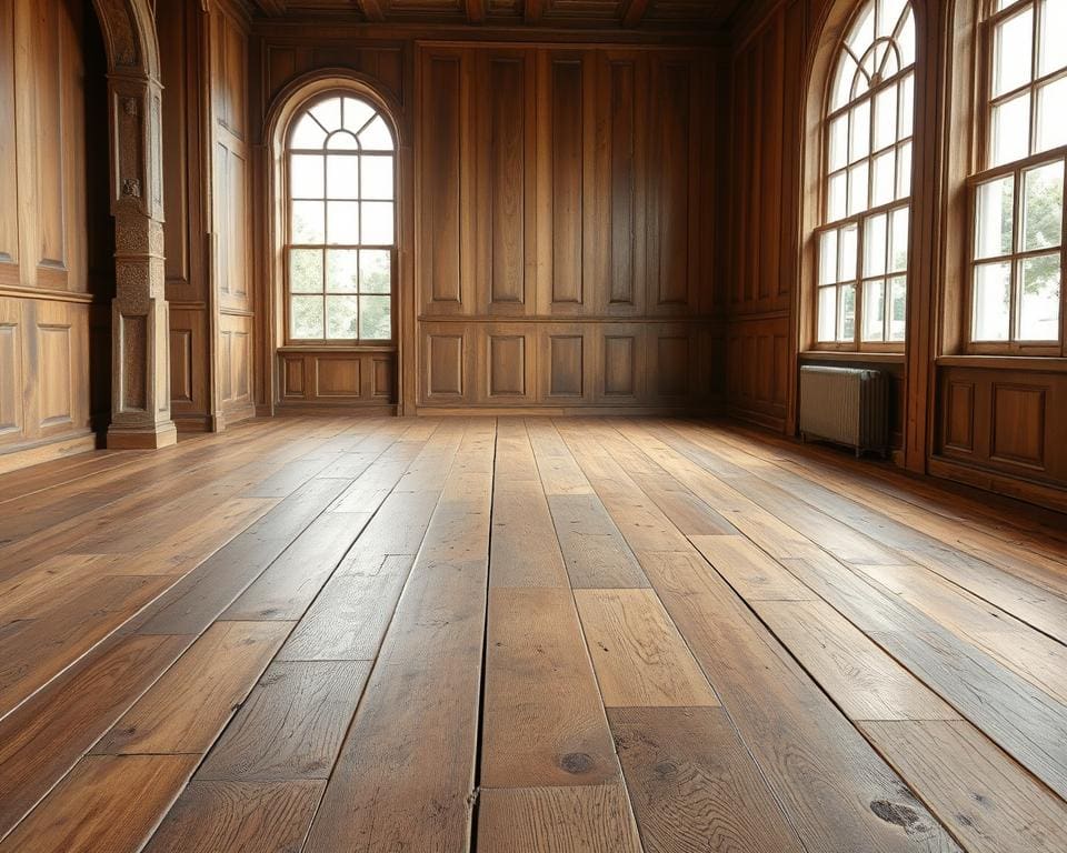Wat vraagt restauratie van houten vloeren uit 1900?