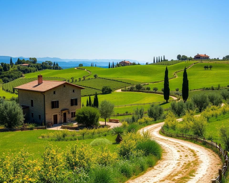Wat zijn voordelen van wonen in landelijke delen van Italië?
