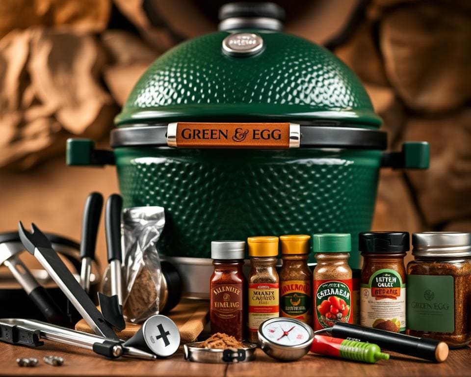 Welke accessoires maken mijn Green Egg compleet?