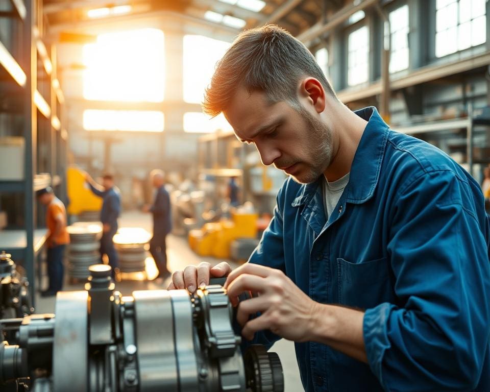rol machinebouwer in de industrie