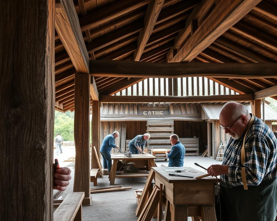 vakmanschap in historische restauratie