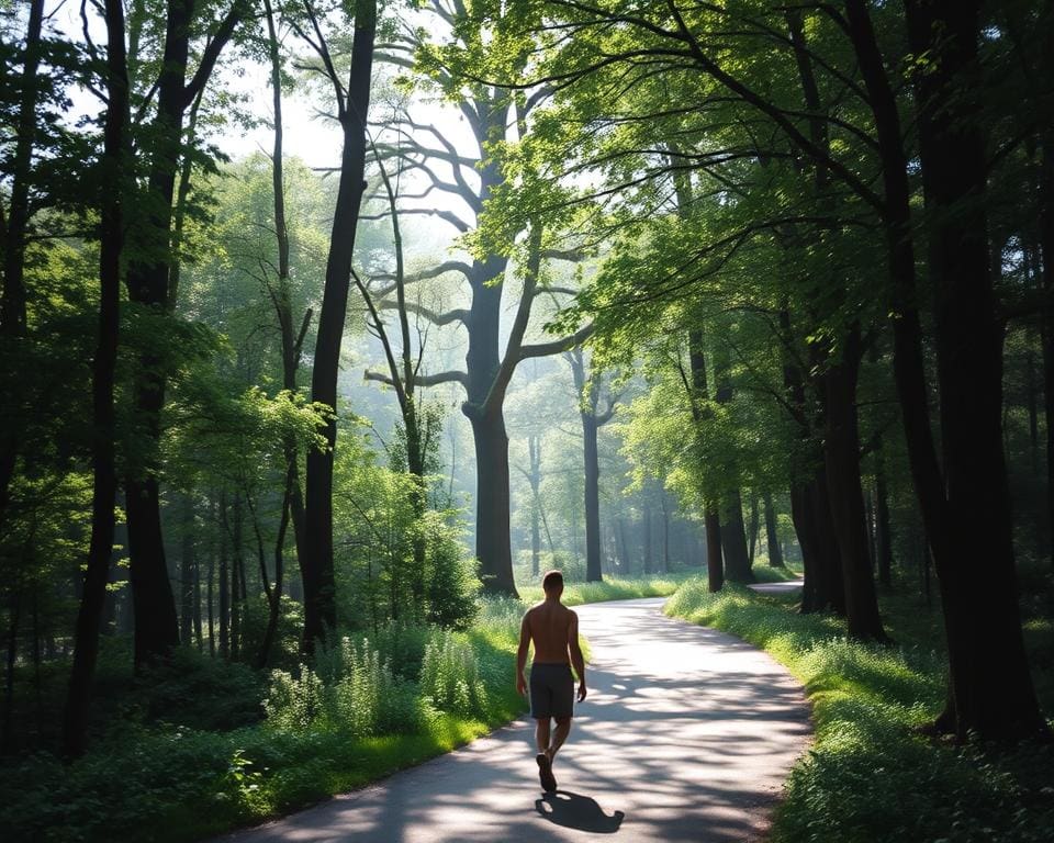 wandelen voor ontspanning
