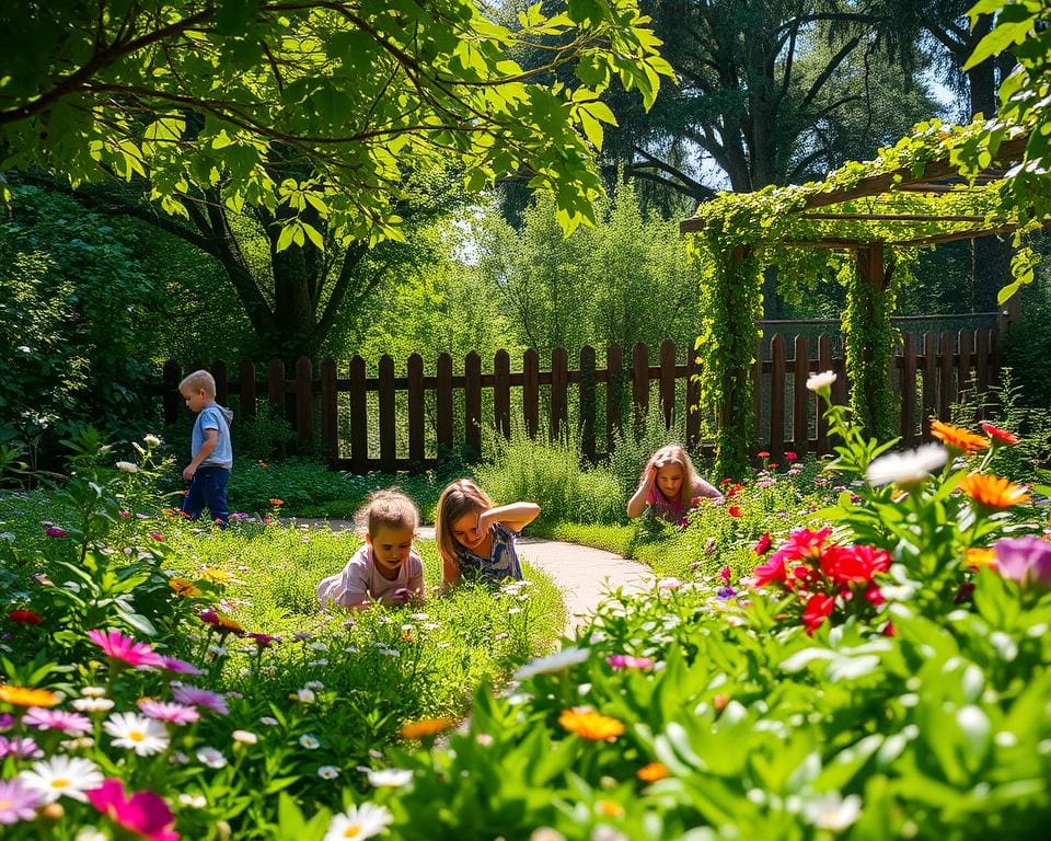 Hoe maak je een speurtocht in de tuin?