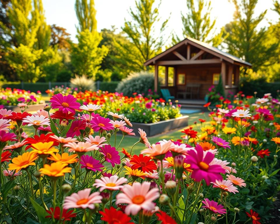 Is een bloemenpluktuin een leuk zomerproject?