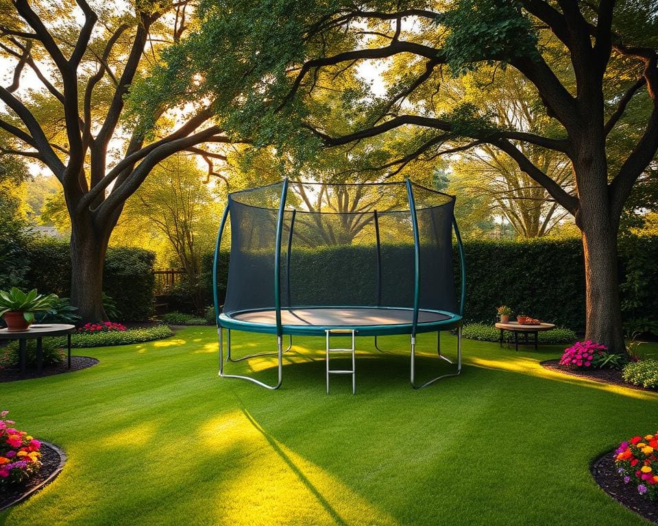 Is jouw tuin geschikt voor een trampoline?