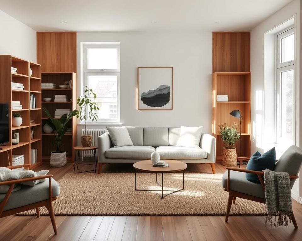 Rust en eenvoud met Scandinavisch wonen