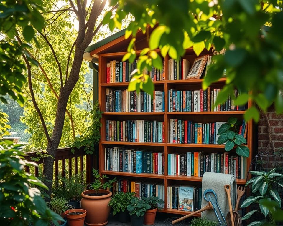 Tuinboeken opbergen