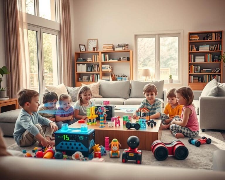 Wat zijn leuke gadgets voor kinderen in de woonkamer?