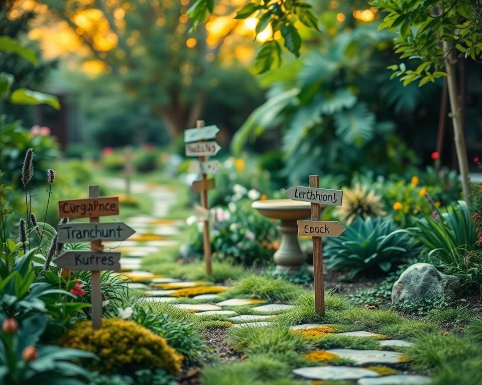 tuinspeurtocht ideeën