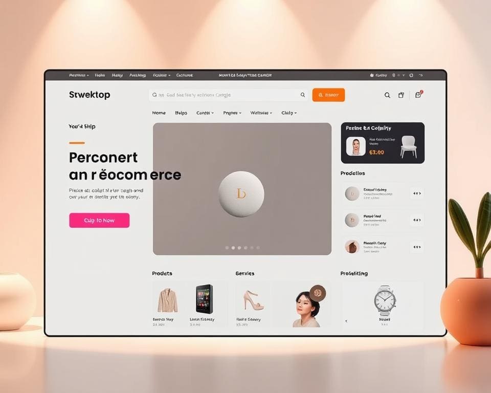 webshop ontwerp
