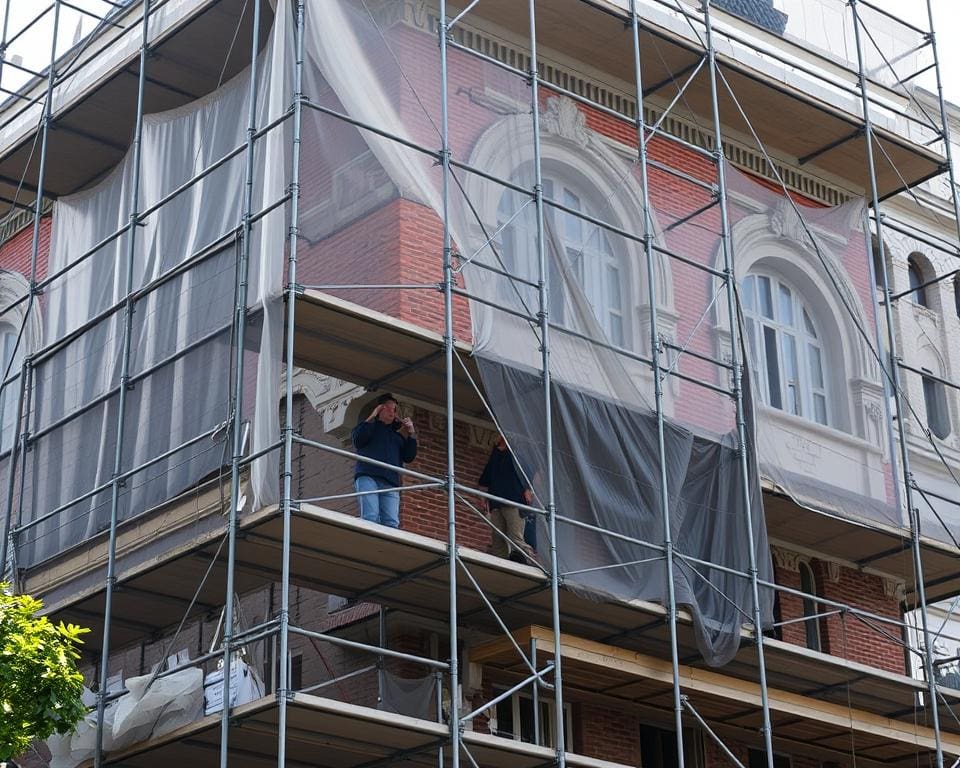 Hoe lang duurt een gemiddelde gevelrenovatie?
