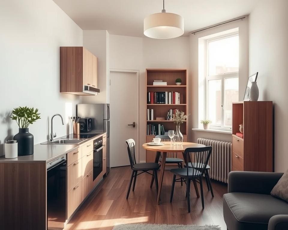 Open keukenoplossingen voor compacte appartementen