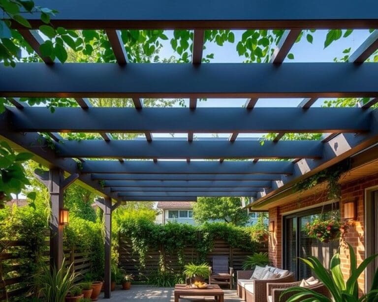 Terrasoverkappingen voor schaduw en beschutting