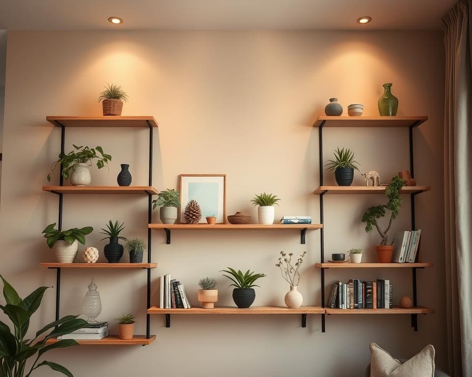 Wandplanken die zowel praktisch als decoratief zijn