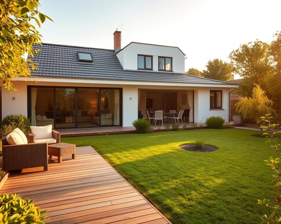 vergunning aanbouw achtertuin