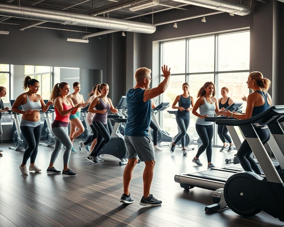 groepslessen en online fitness
