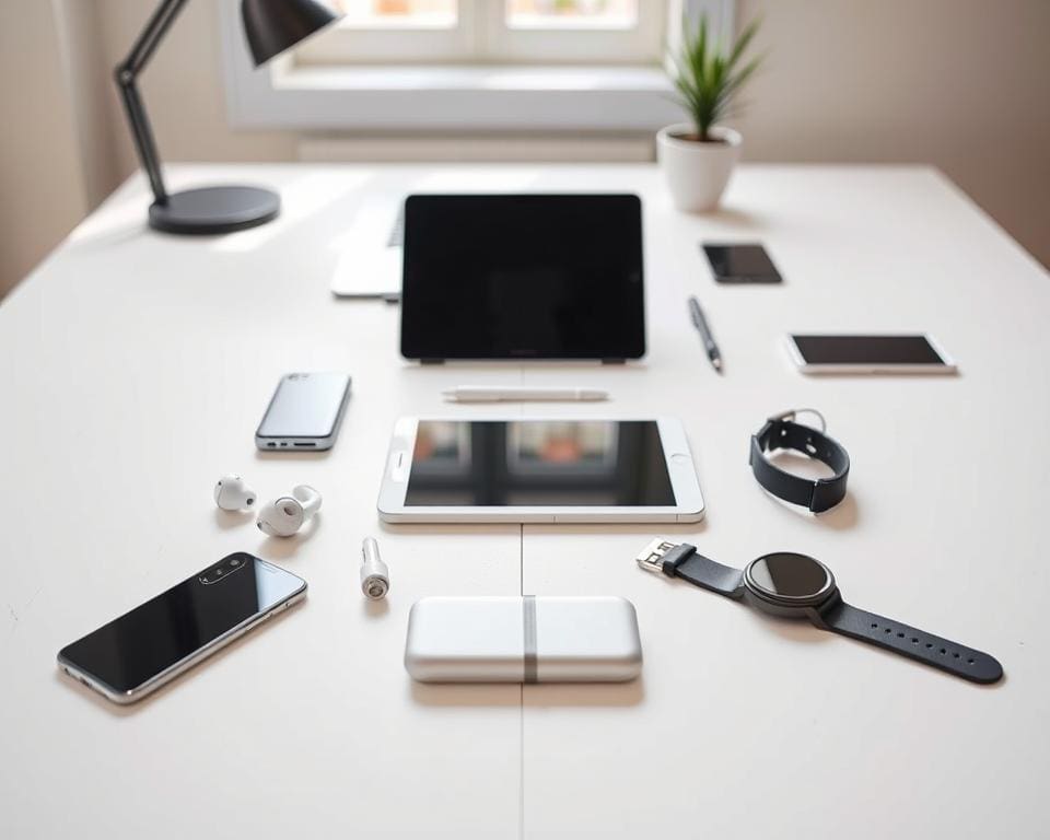organisatie van gadgets