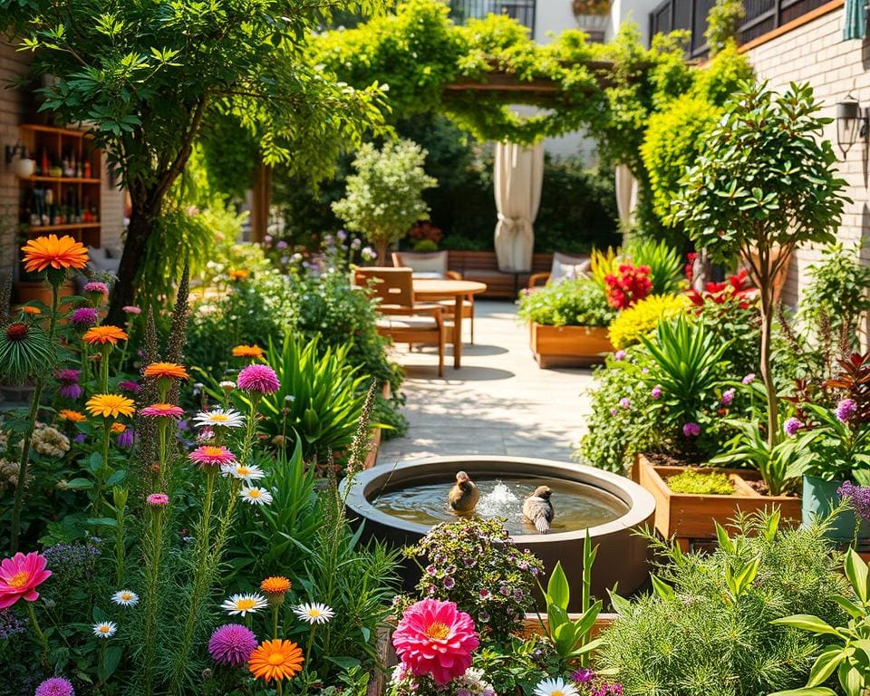 Hoe breng je leven in een stadstuin?