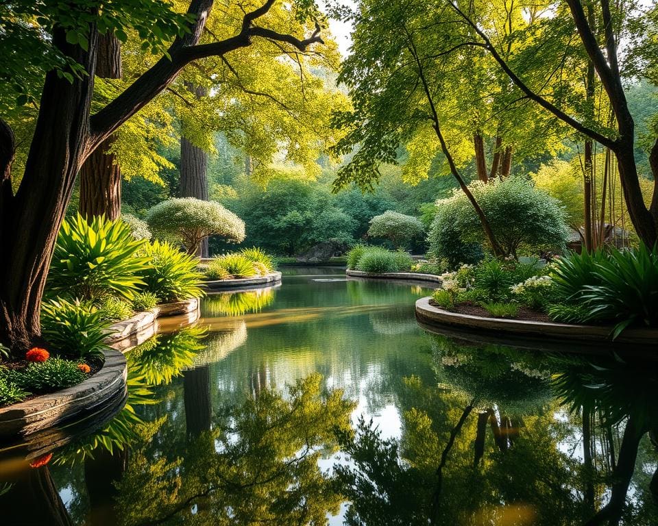 Hoe breng je rust met water in de tuin?