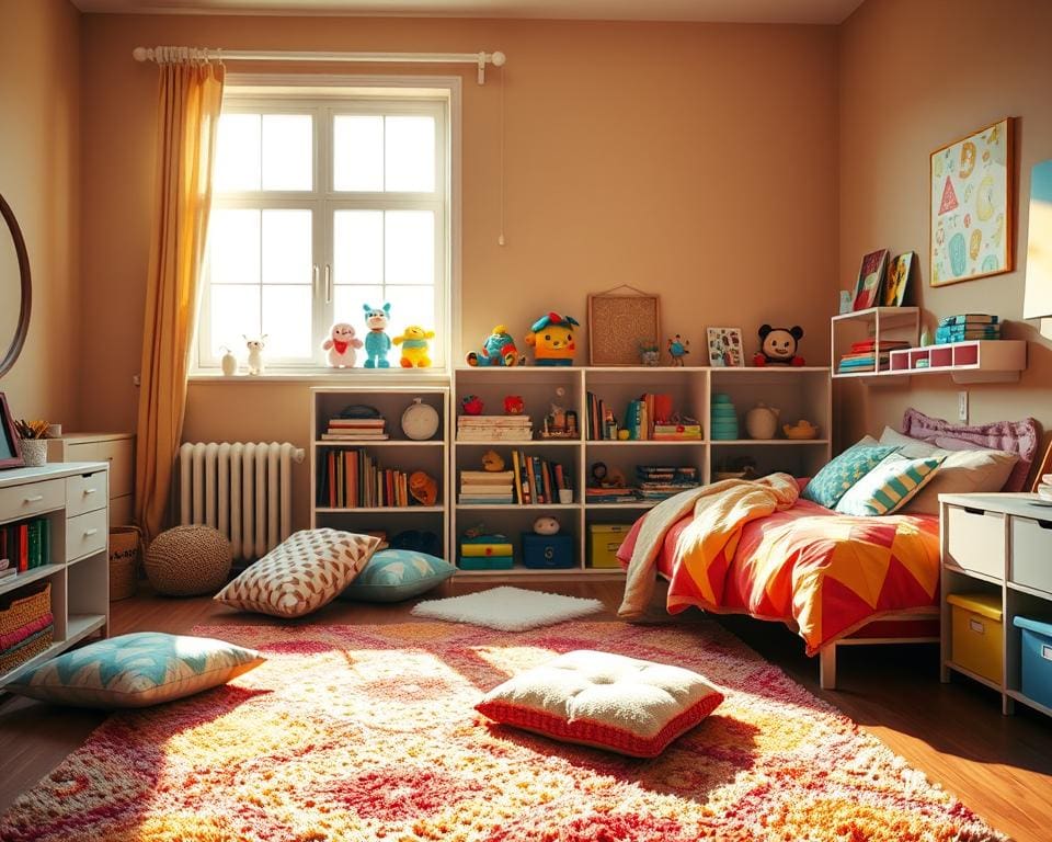 Hoe creëer je een kinderkamer vol kleur en rust?