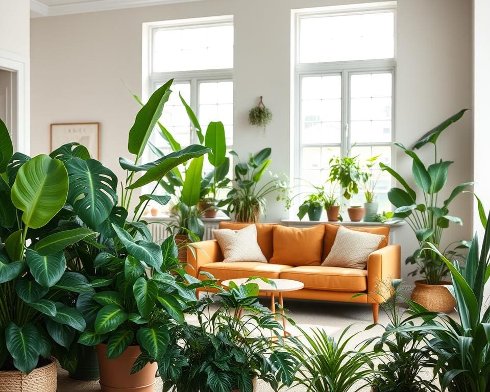 Hoe gebruik je planten om een loungegevoel te scheppen?