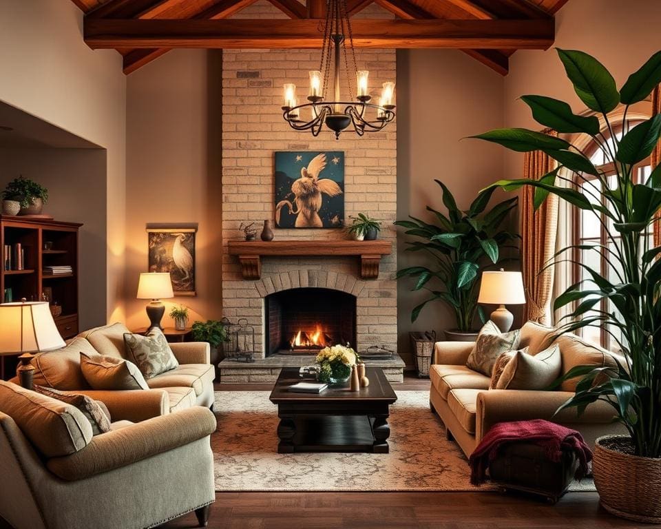 Hoe geef je je woonkamer een warme uitstraling?