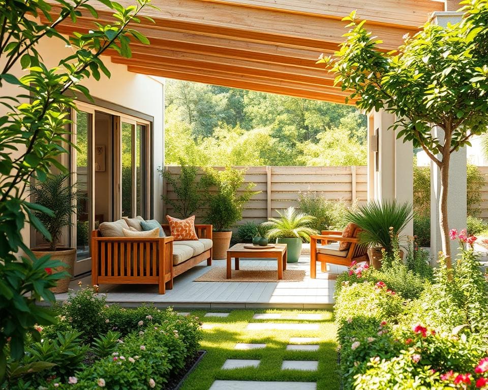 Hoe maak je je tuin een verlengstuk van je woonkamer?