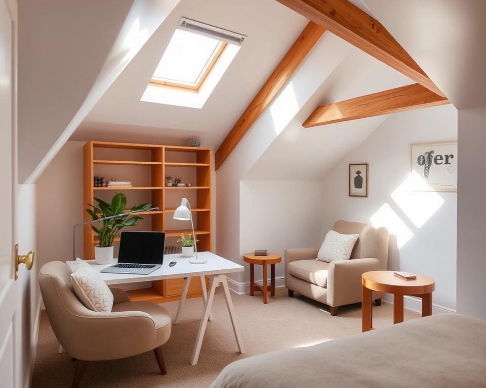 Hoe richt je je zolder in als werk- of logeerkamer?