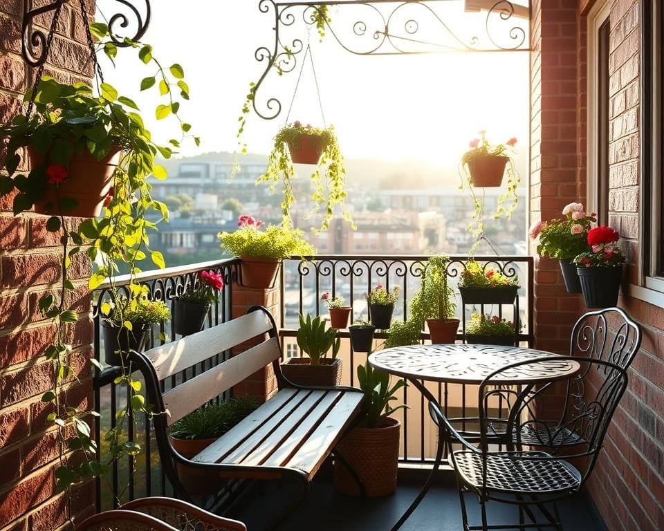 Op welke manier geef je een balkon karakter?