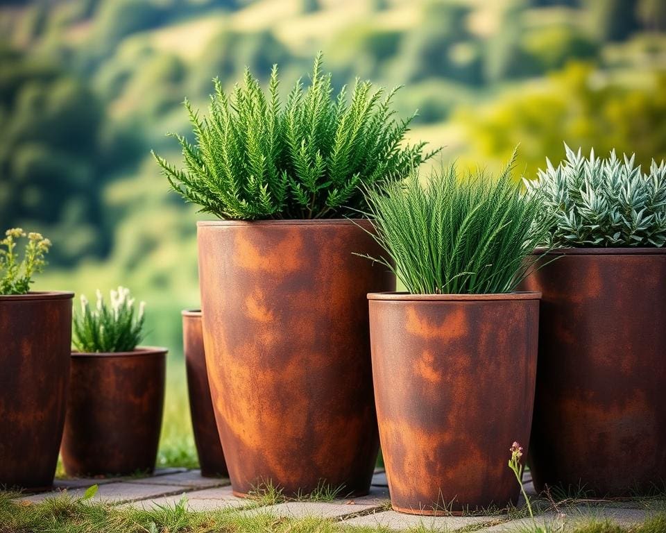 Waarom kiezen voor plantenbakken van cortenstaal?