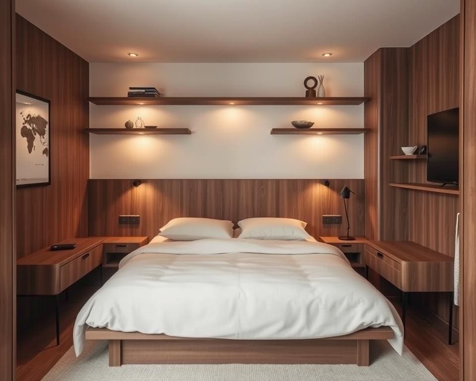 Wat is de beste indeling voor een compacte slaapkamer?