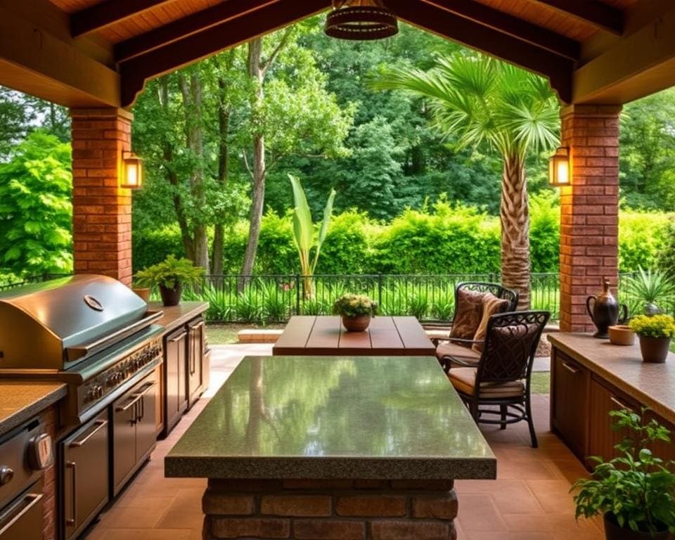 Wat maakt een buitenkeuken praktisch én gezellig?