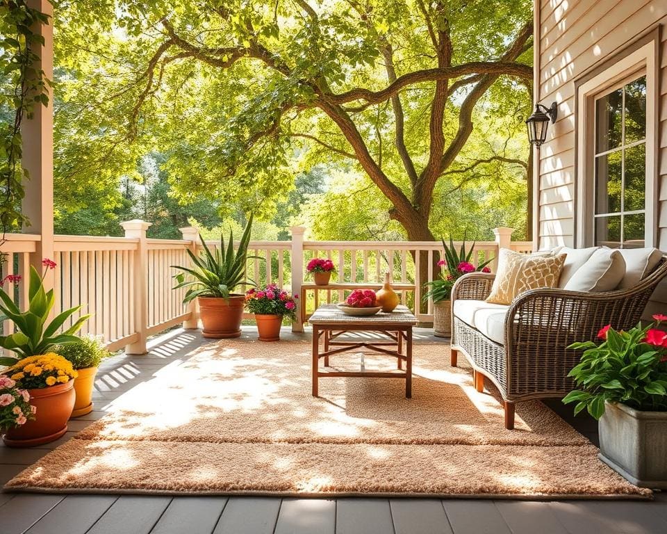 Wat maakt een buitentapijt zomers en sfeervol?