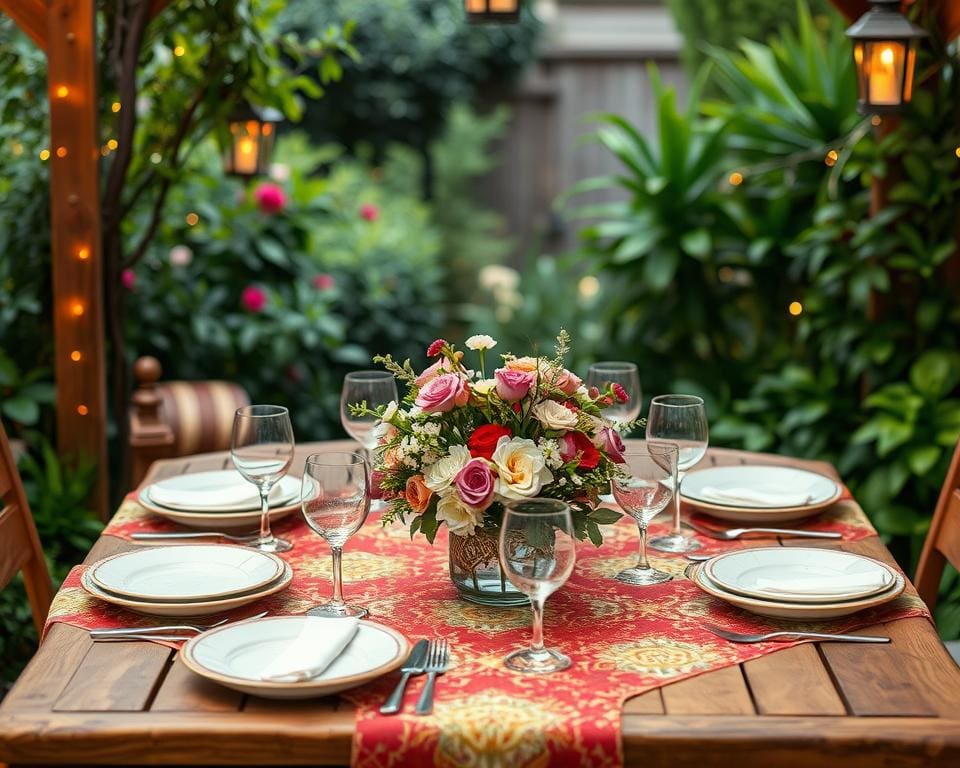 Wat maakt een tuintafel uitnodigend?