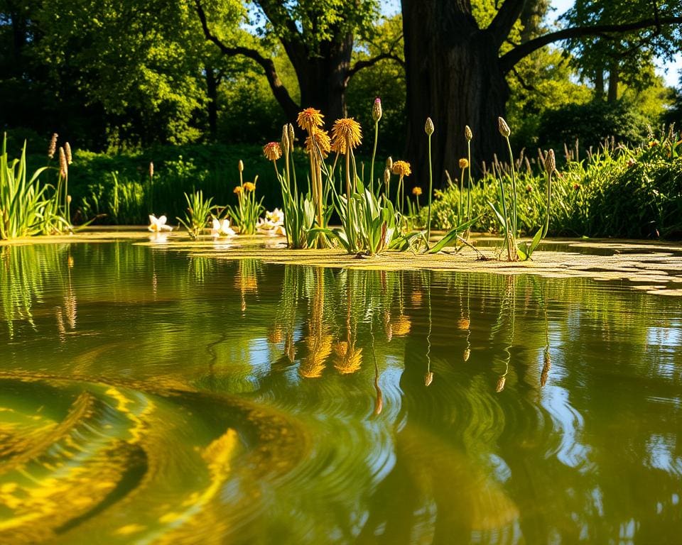 Wat maakt een vijver een blikvanger?