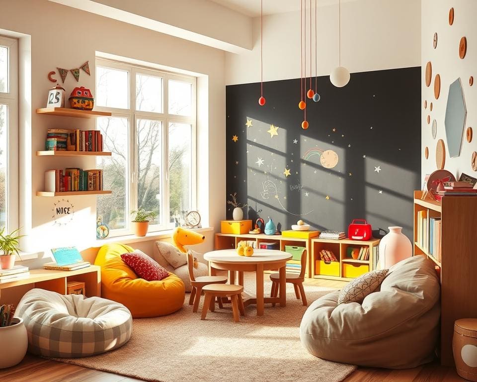 Wat zijn creatieve ideeën voor een kinderhoek in huis?