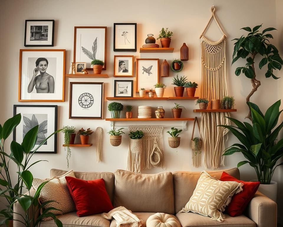 Wat zijn creatieve ideeën voor wanddecoratie?