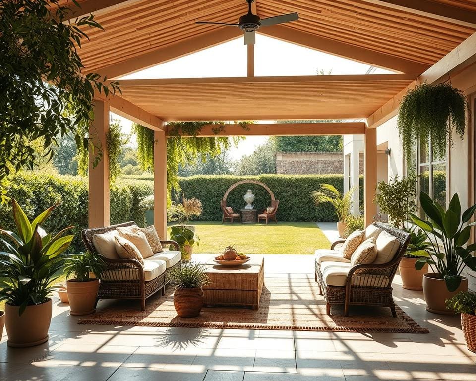 Wat zijn de voordelen van een overdekt terras?