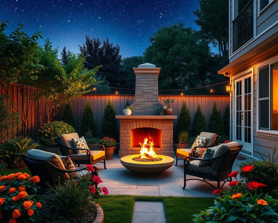 Wat zijn de voordelen van een tuinhaard?